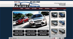 Desktop Screenshot of preferredmotorcars.net